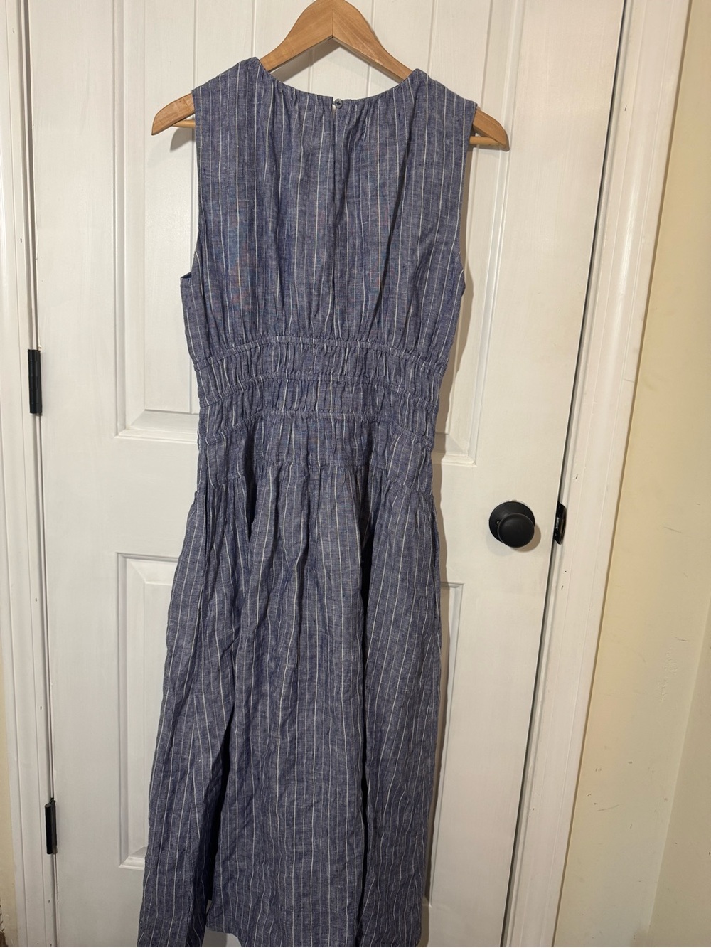 J. Crew Hyacinth dress in striped linen - Picture 6 of 12